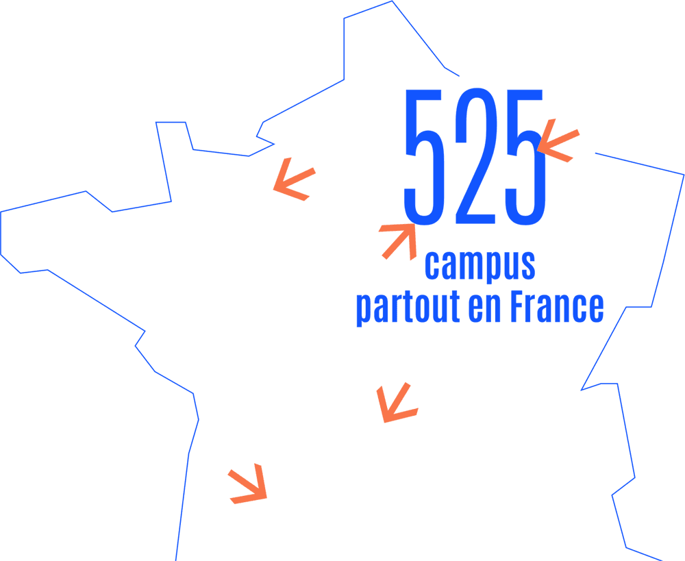 Carte Fleches Overlay